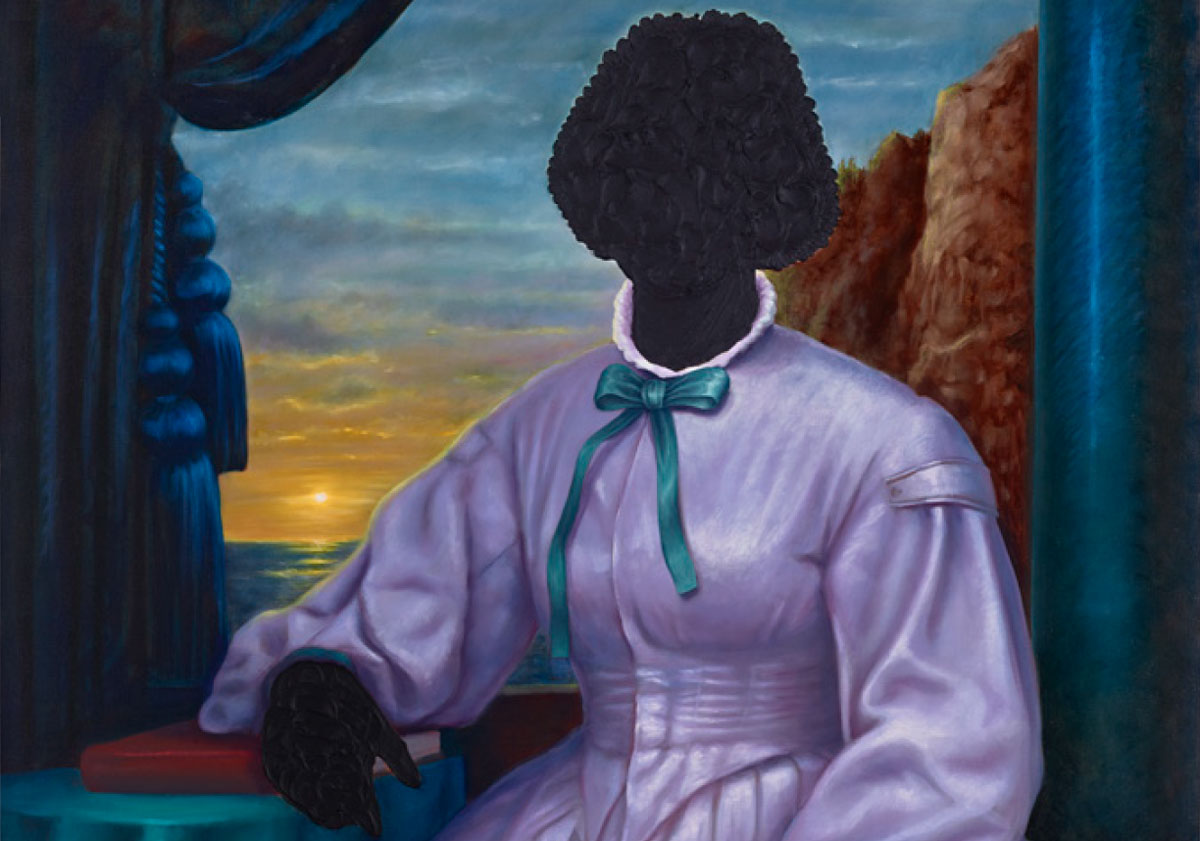 Titus Kaphar, U.S.A., b. 1976. Page 4 of Jefferson’s “Farm Book,”... 2018.