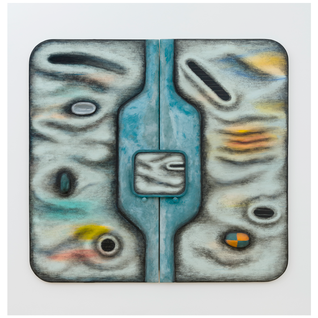 A square image in shades of gray and blue