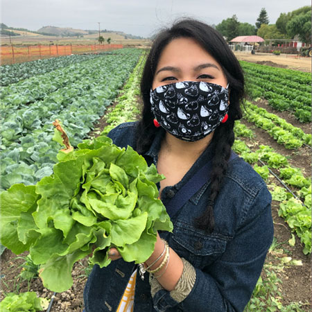 An image of a Stanford student