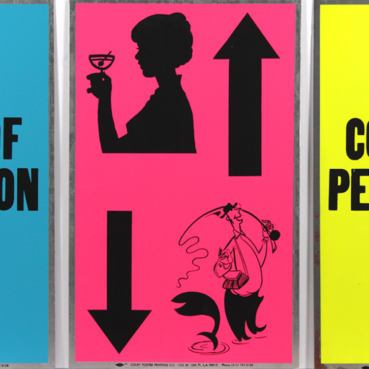 An image depicting "The Color of Pink" by Allen Ruppersberg