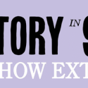 a header for an event with the legend Trans History in 99 Objects, a variety show extravaganza