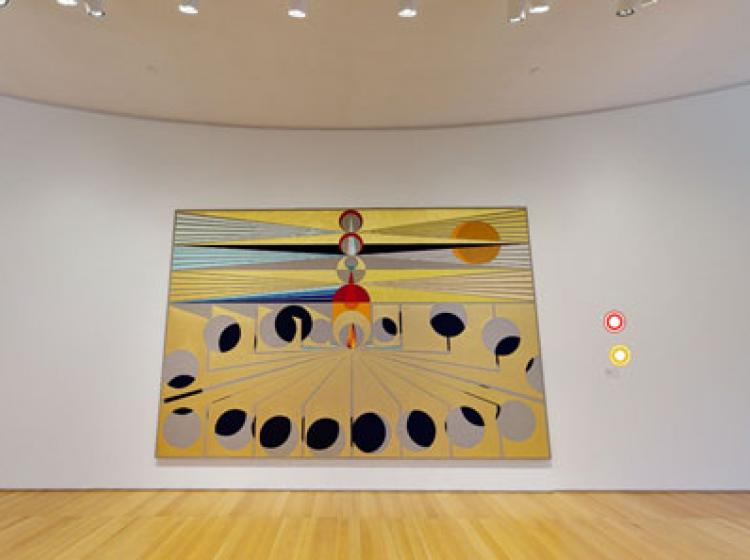 Gallery view of Eamon Ore Giron: Non Plus Ultra exhibition at the Anderson Collection
