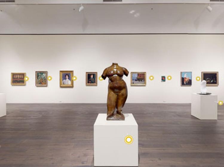 Gallery view of the Cantor exhibition The Early Twentieth Century