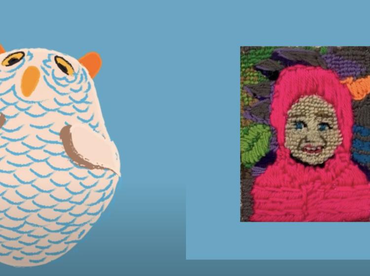 an image depicting embroidery