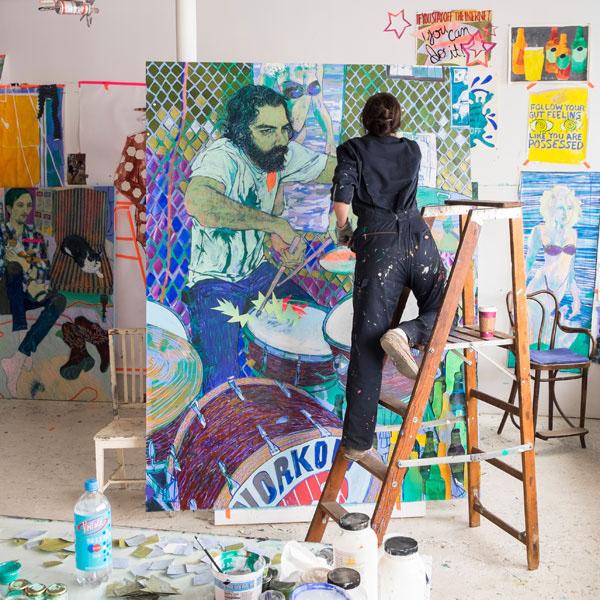 Artist Hope Gangloff