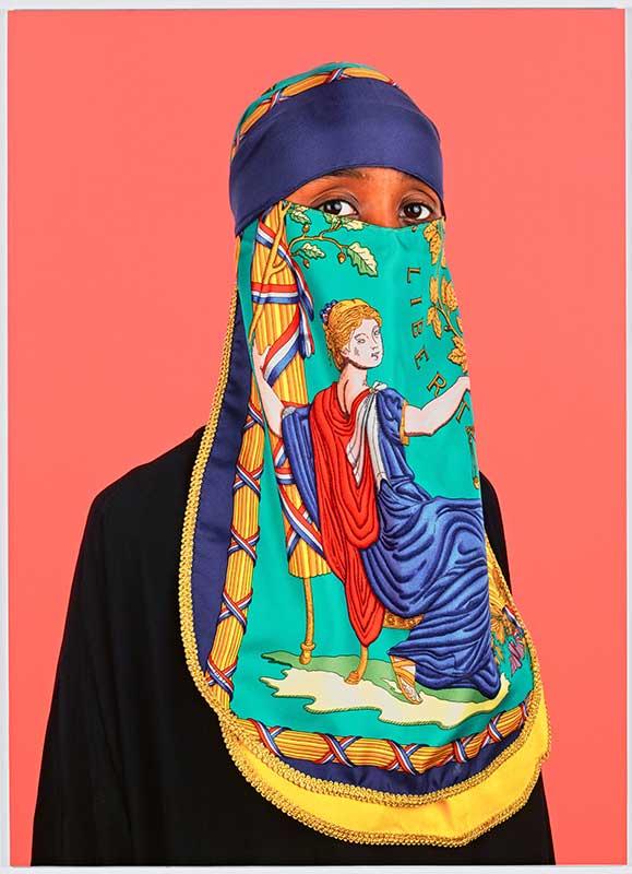 Wesaam Al-Badry's 'Hermes #V' from the upcoming Cantor Arts Center exhibit, 'Paper Chase'