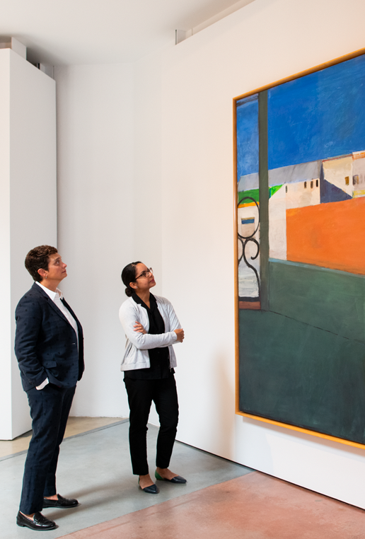 Richard Diebenkorn (U.S.A., 1922–1993), Window, 1967. Oil on canvas. © Richard Diebenkorn Foundation. Gift of Mr. and Mrs. Richard Diebenkorn and anonymous donors, 1969.125
