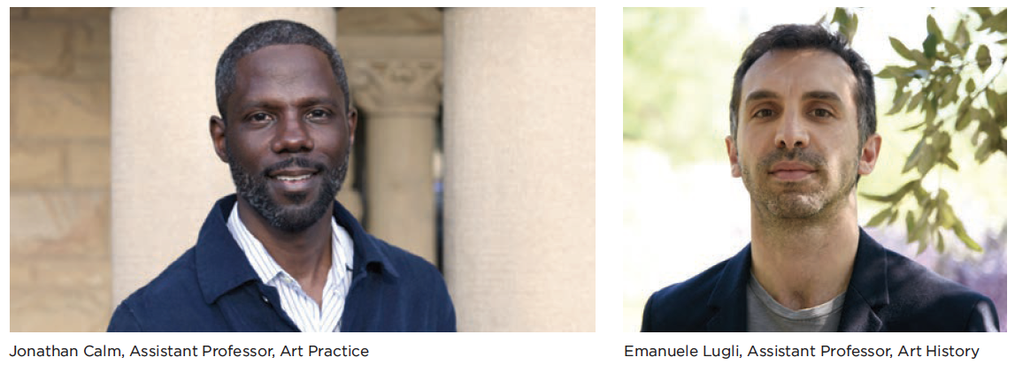 An image of two Stanford professors, Jonathan Calm, and Emanuele Lugli.