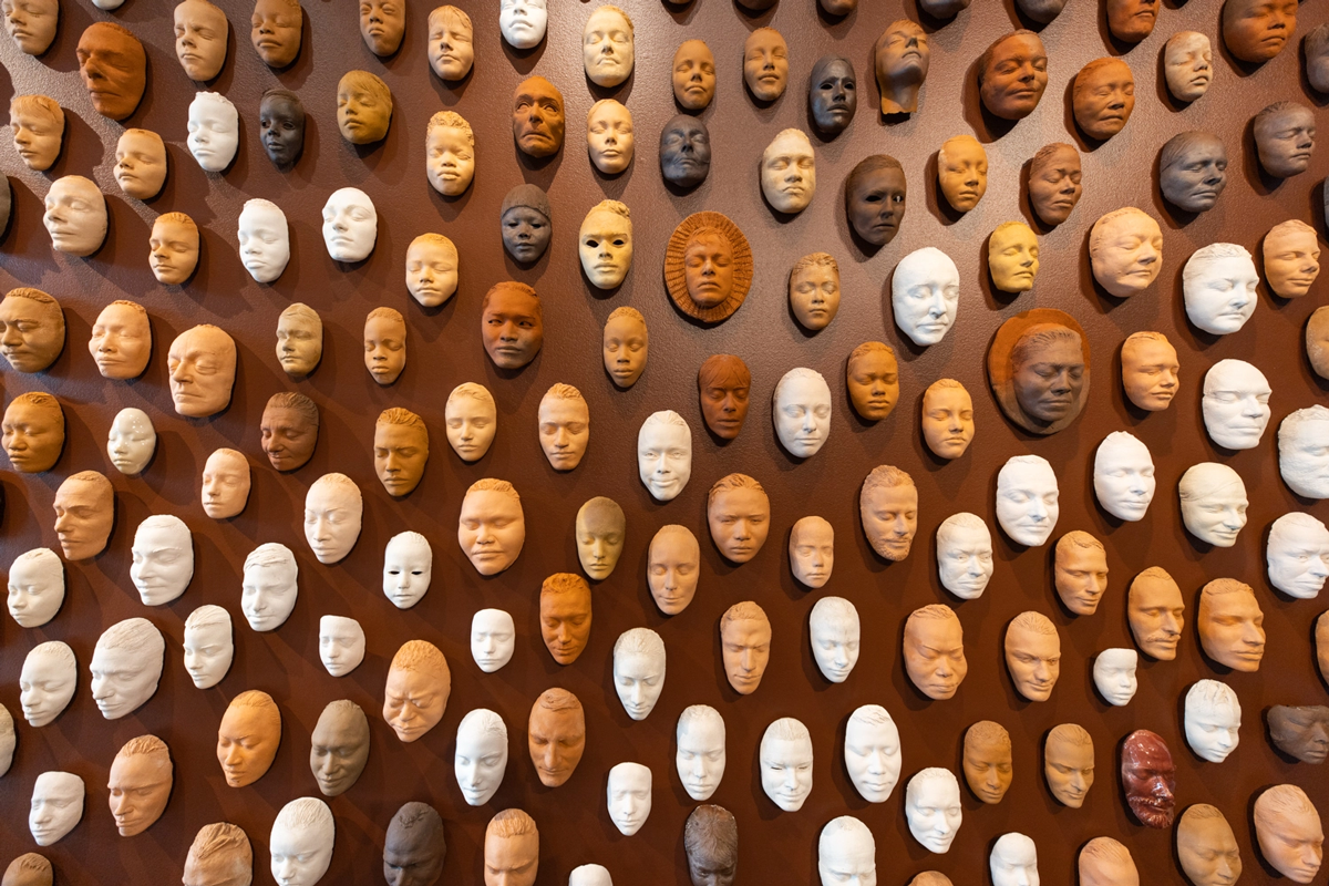 masks wall