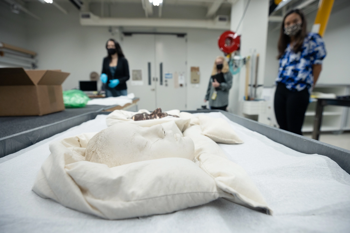 studio and mask conservation