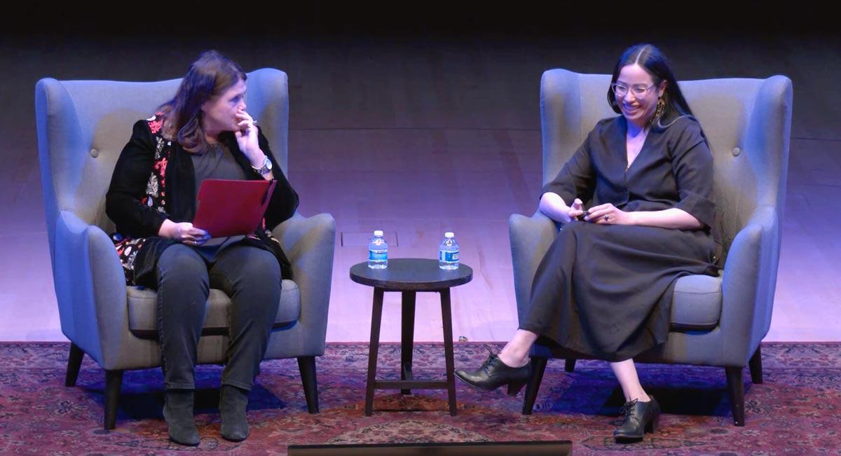 Artist Wendy Red Star in conversation with Karen Biestman