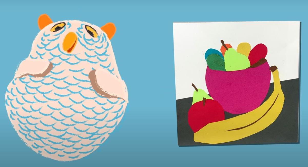 Art For All Videos | Still Life Collage Activity