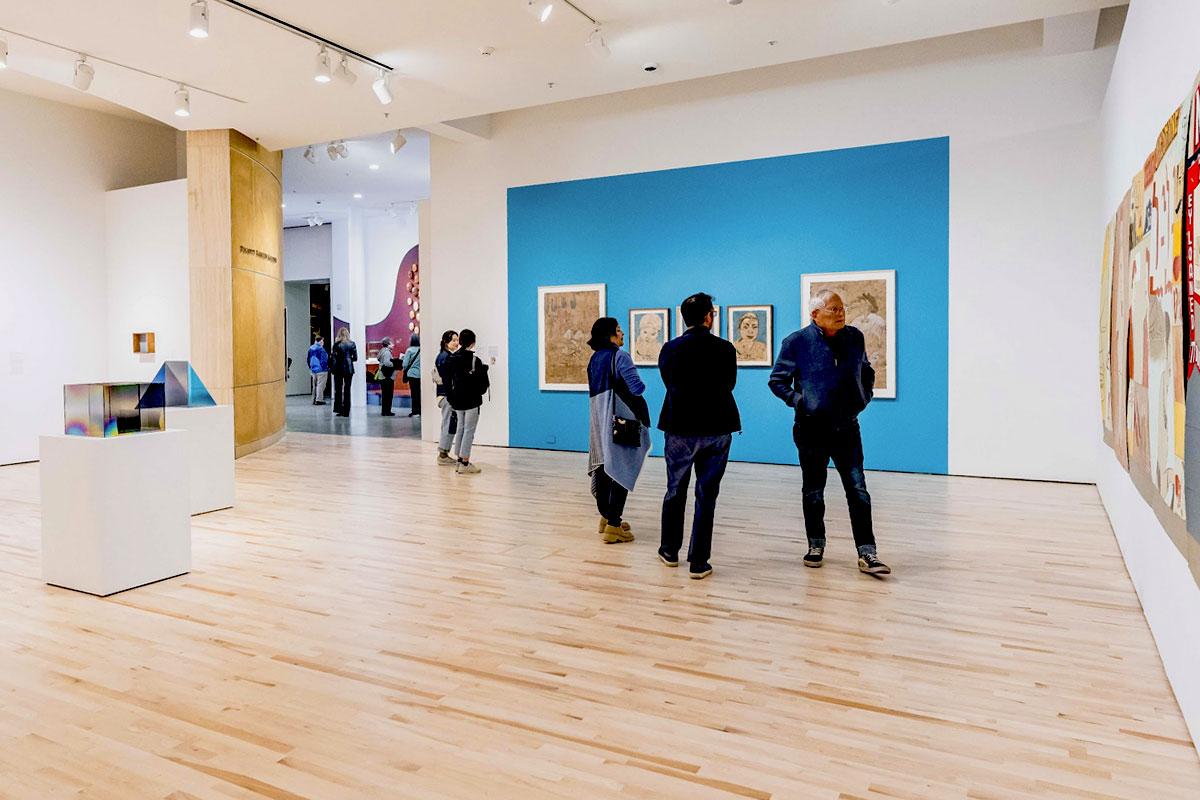 An image of a gallery during Day Jobs exhibition