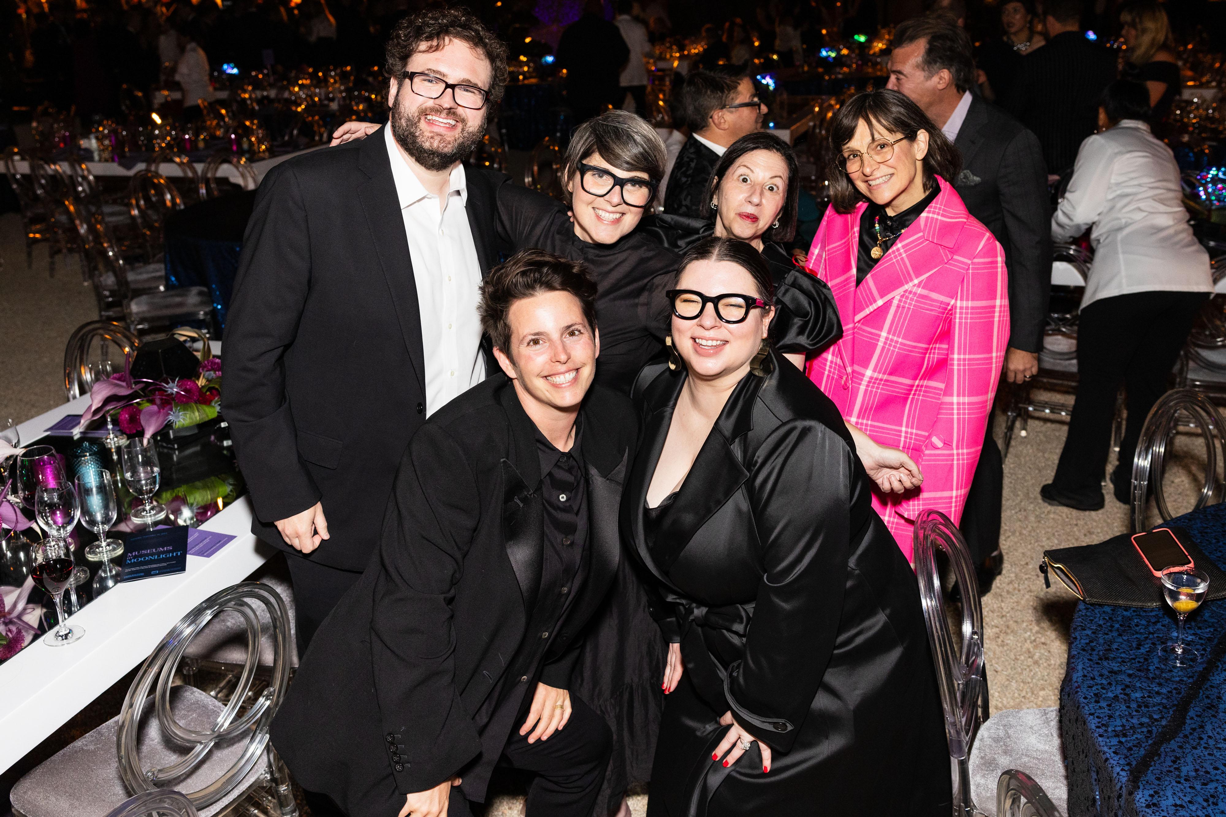 Gala attendees posing for a picture