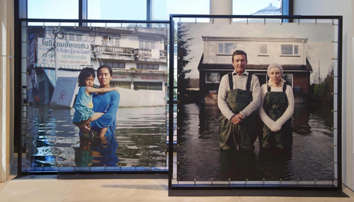 in-gallery shot of a Cantor exhibition